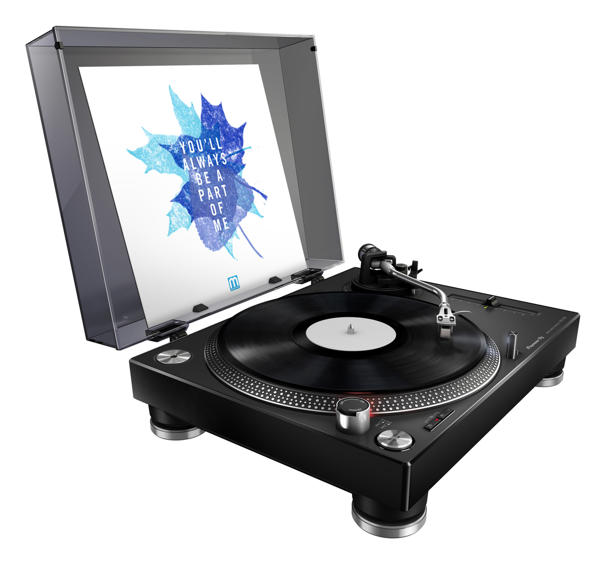 Pioneer DJ PLX-500-K DJ Plattenspieler Direktantrieb
