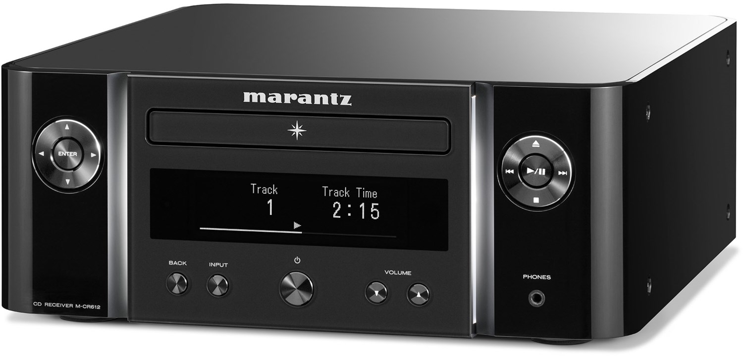 Marantz MCR612 Hi-Fi System Netzwerk CD-Receiver, schwarz