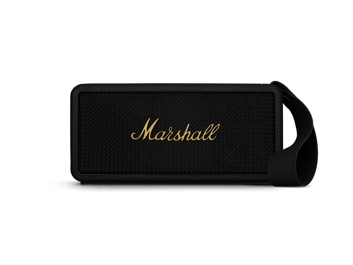Marshall Middleton Bluetooth Lautsprecher black & brass
