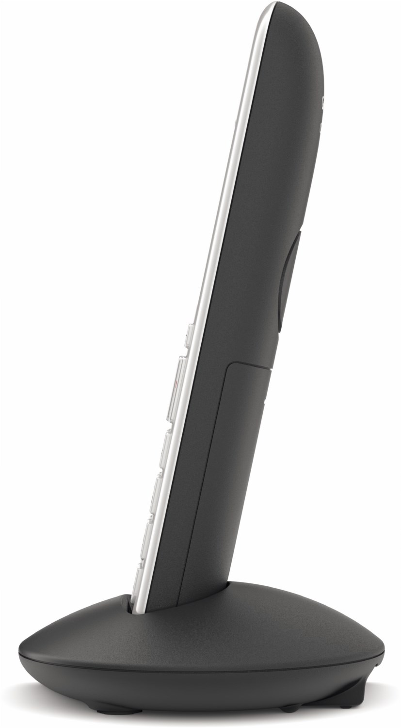 Gigaset CE575HX Schnurloses Telefon analog, silber/schwarz