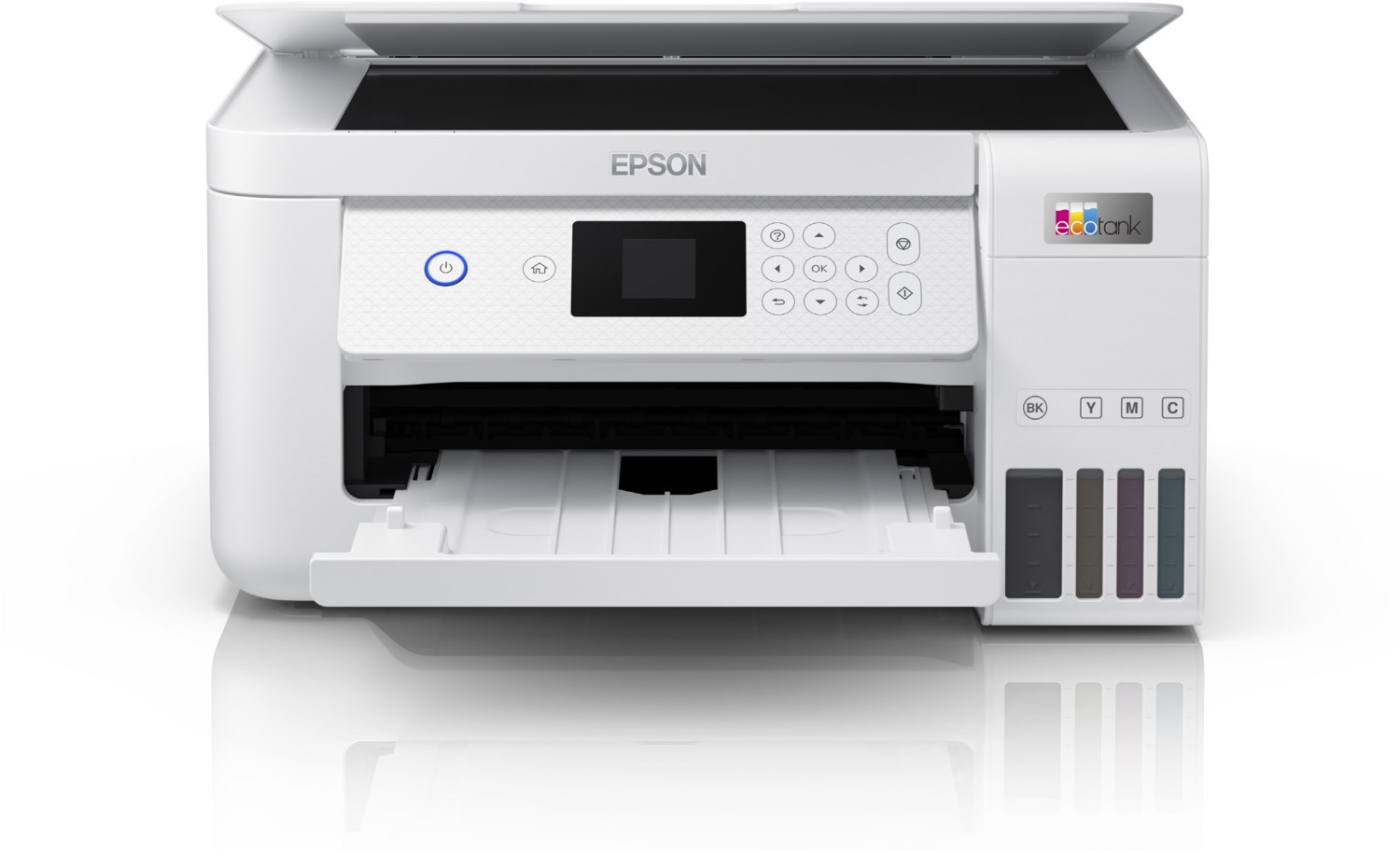 Epson EcoTank ET-2856 3 in 1 Tintenstrahl Multifunktionsdrucker weiß