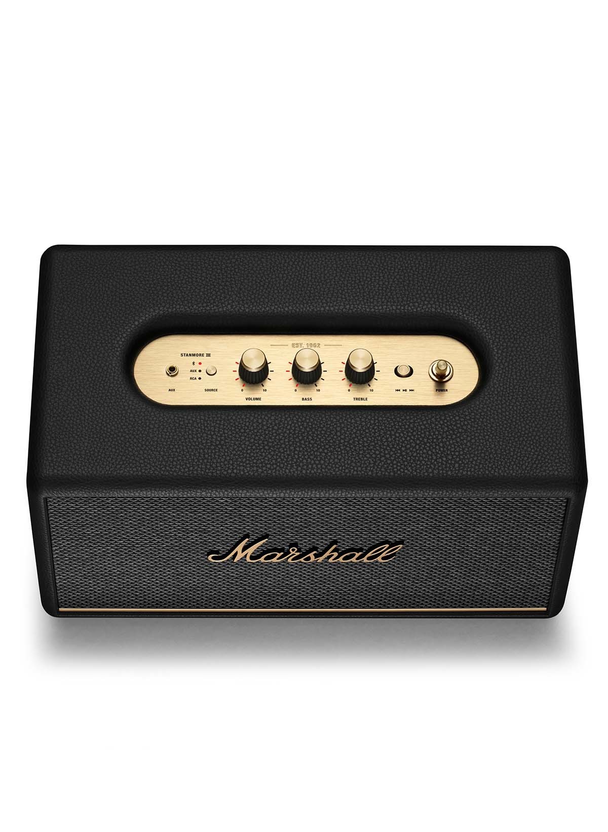 Marshall Stanmore III BT Bluetooth-Lautsprecher, schwarz