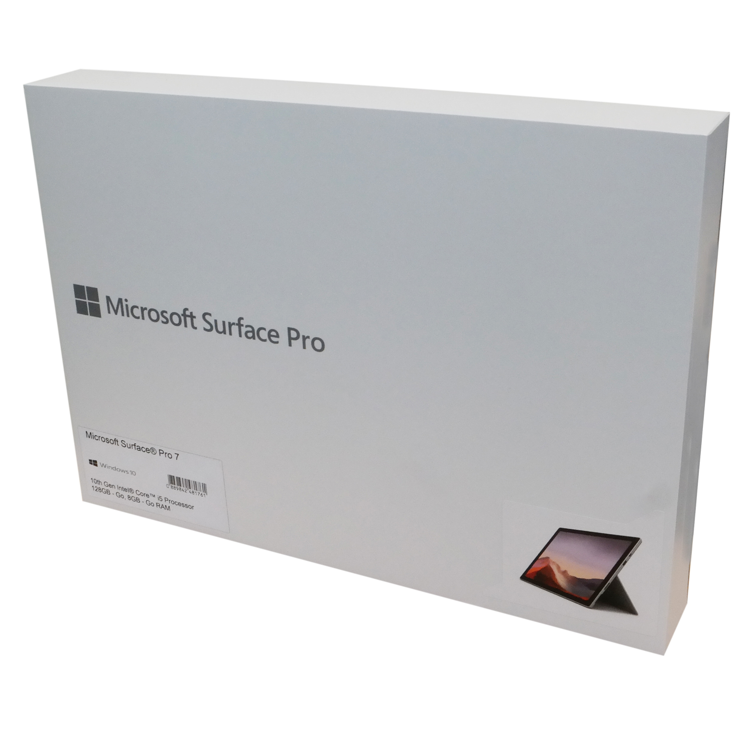 Microsoft Surface Pro 7 128GB/8GB 12,3 Zoll mit i5 Prozessor Convertible Laptop Tablet - platin