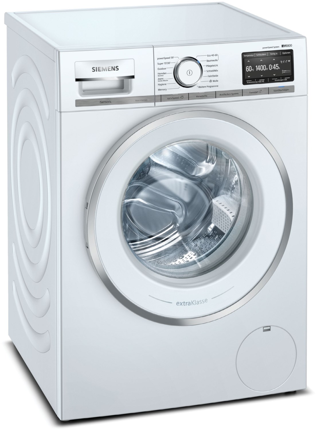 Siemens iQ800 Waschmaschine 9 kg 1400 U/min.