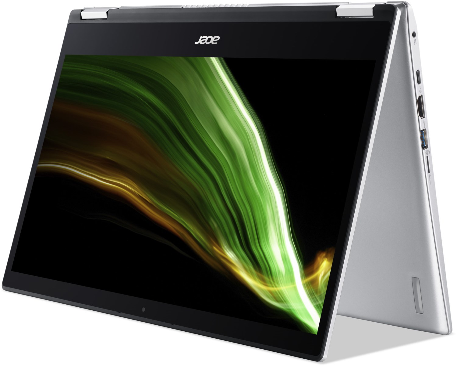 Acer Spin 1, 35,56 cm (14") 2 in 1 Convertible-Notebook 128 GB pure silver