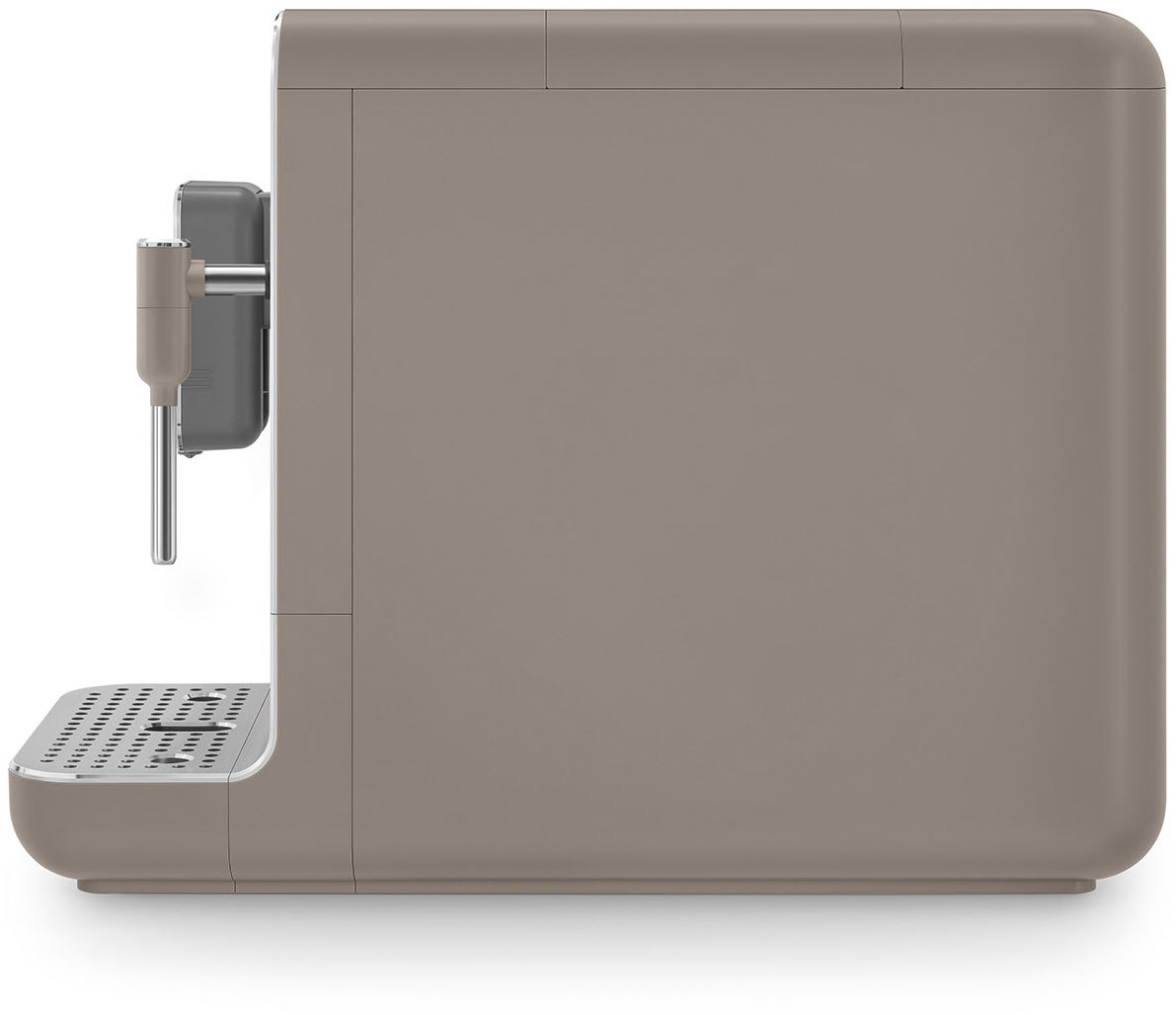 Smeg Kompakt-Kaffeevollautomat BCC02TPMEU Taupe