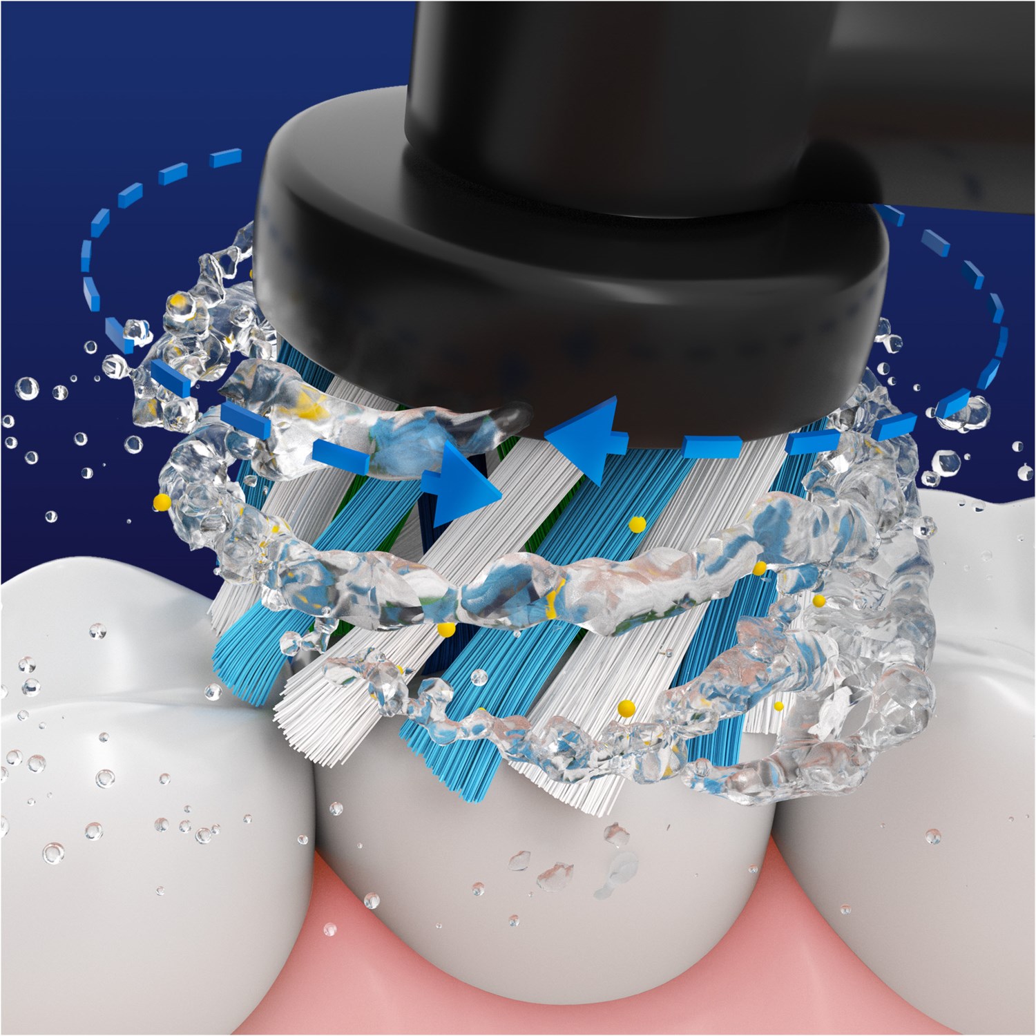 Braun Oral-B Genius X elektrische Zahnbürste mit Reise-Ladeetui mitternachtsschwarz