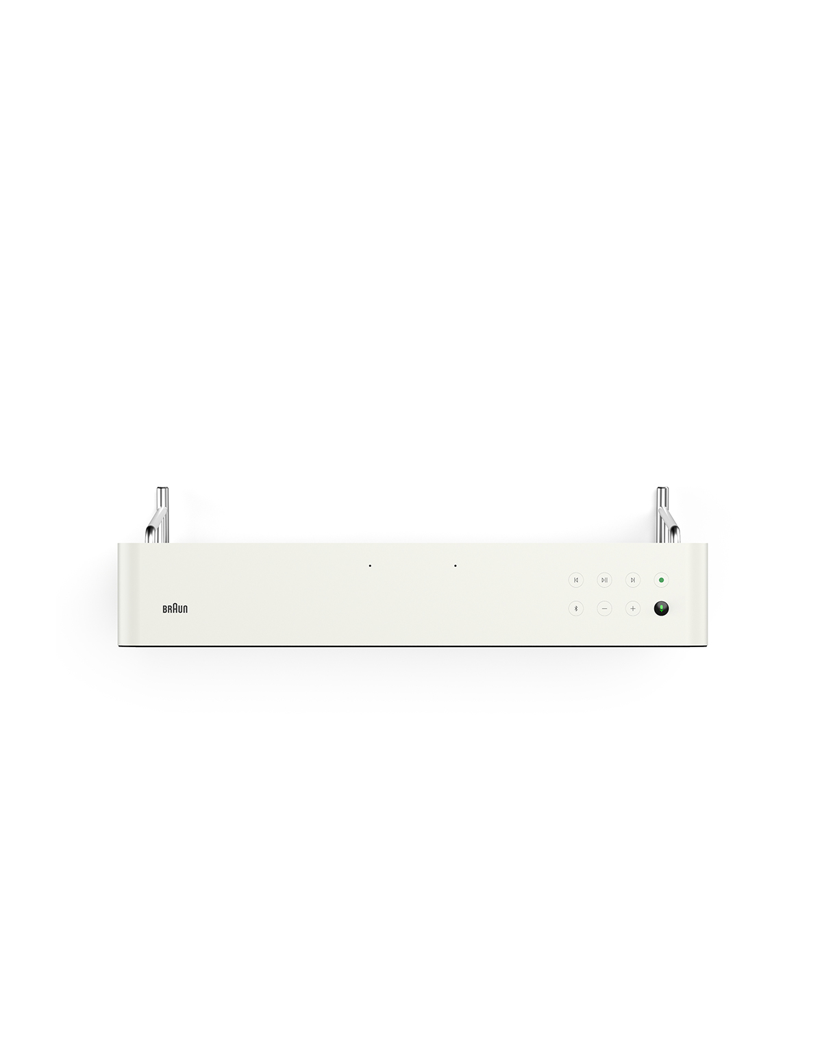 Braun Audio LE02 Lautsprecher Chromecast Airplay 2 weiß