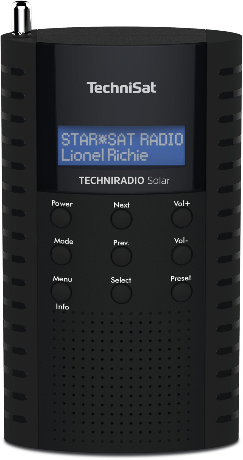 TechniSat TechniRadio Solar DAB/DAB+ schwarz