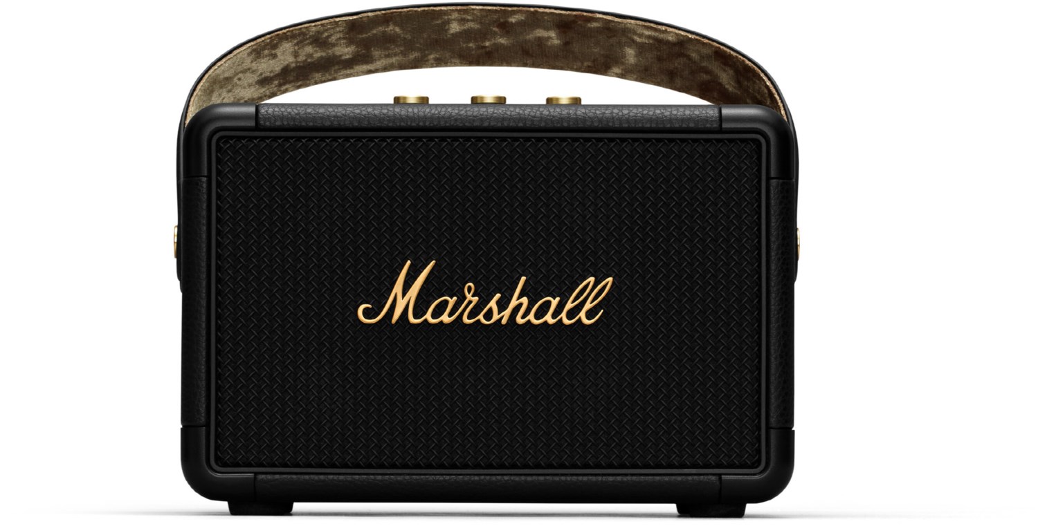 Marshall Kilburn II Tragbarer Bluetooth Lautsprecher black & brass