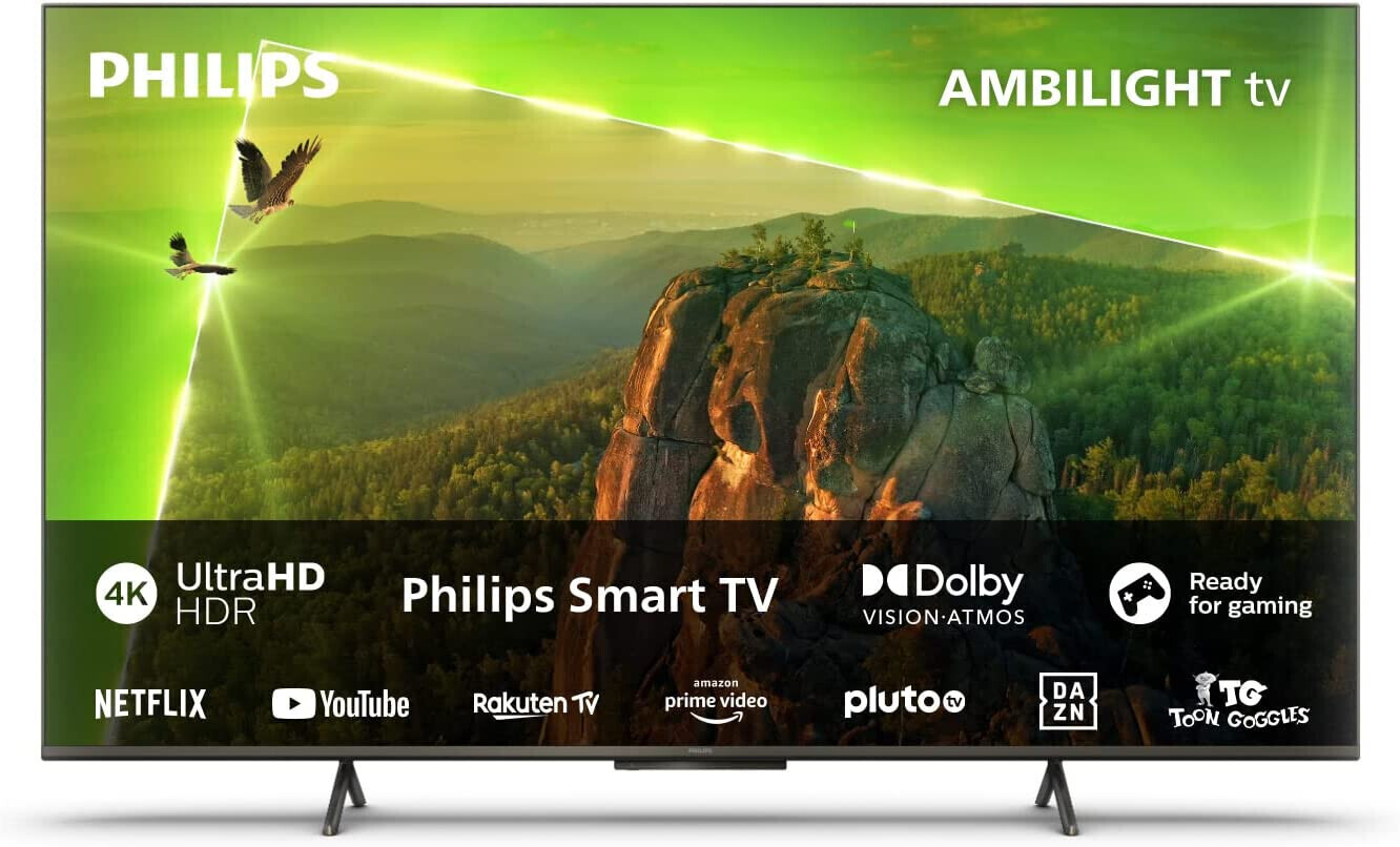 Philips Ambilight LED TV 4K UHD 55 Zoll (139 cm) HDR