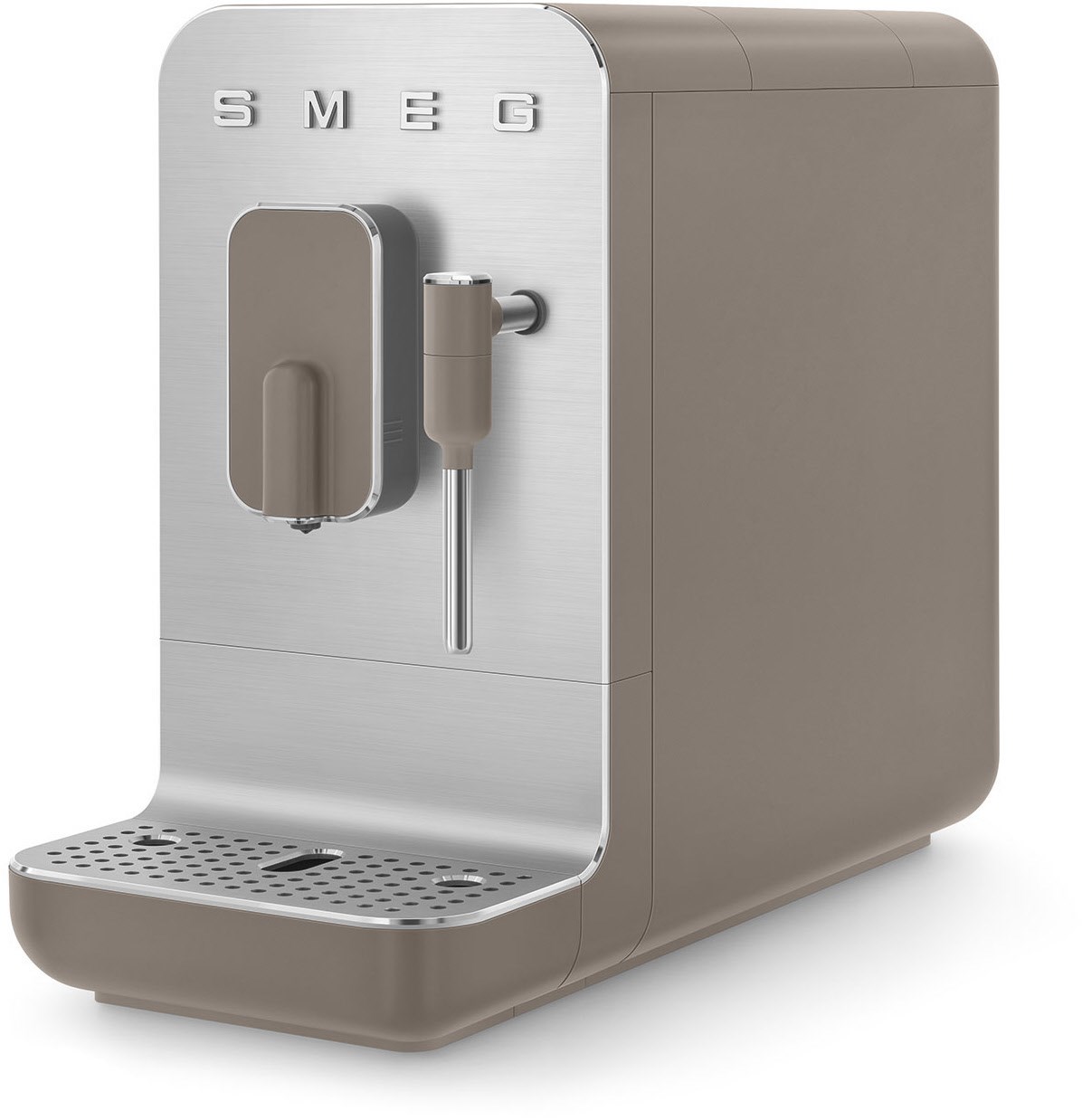 Smeg Kompakt-Kaffeevollautomat BCC02TPMEU Taupe