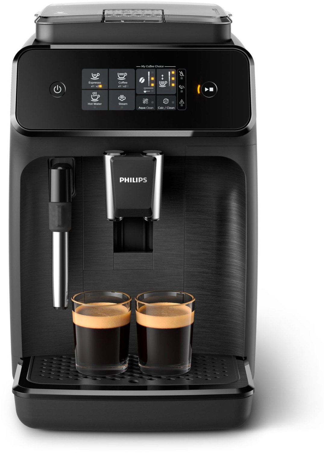 Philips EP1220/00 Kaffeevollautomat mit Milchaufschäumer schwarz