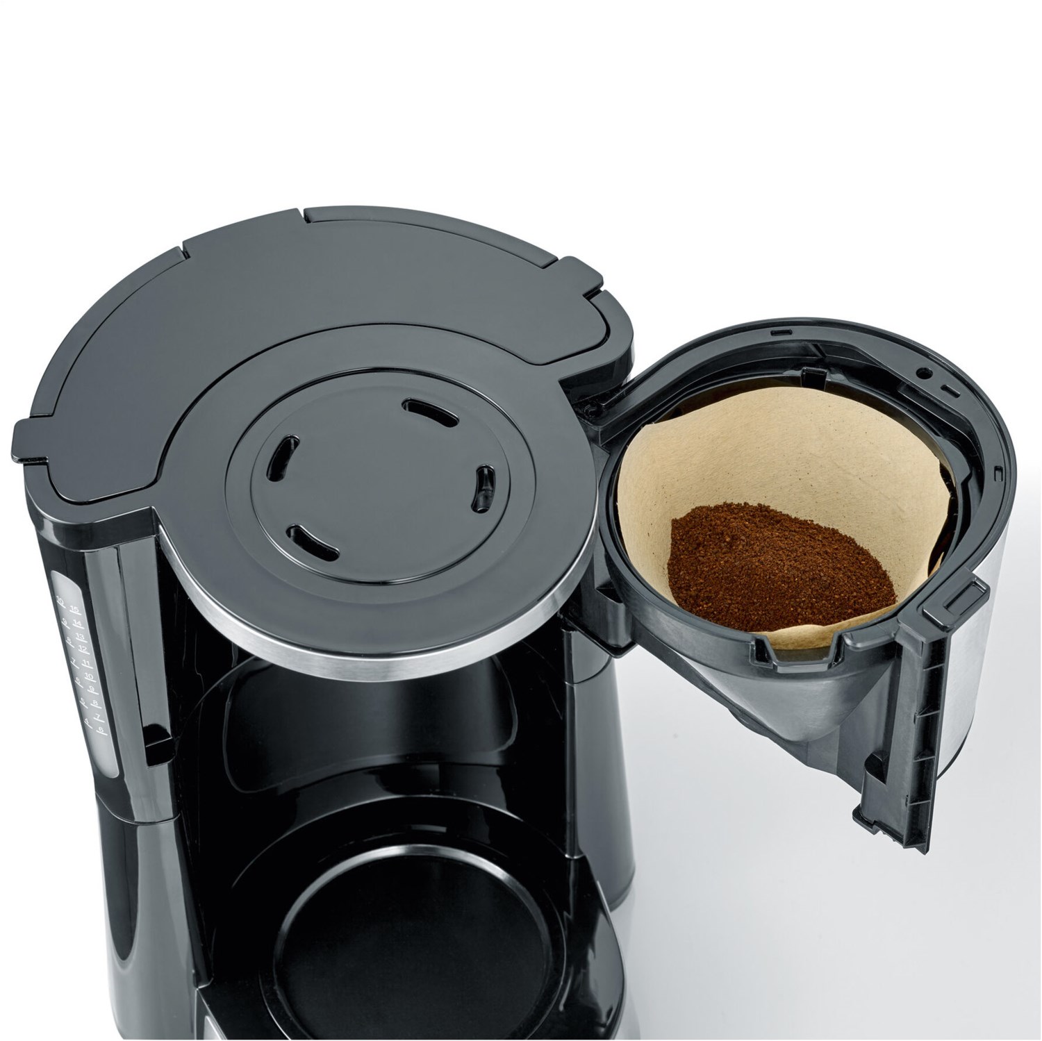 SEVERIN KA 4825 Type Switch Kaffeemaschine edelstahl/schwarz