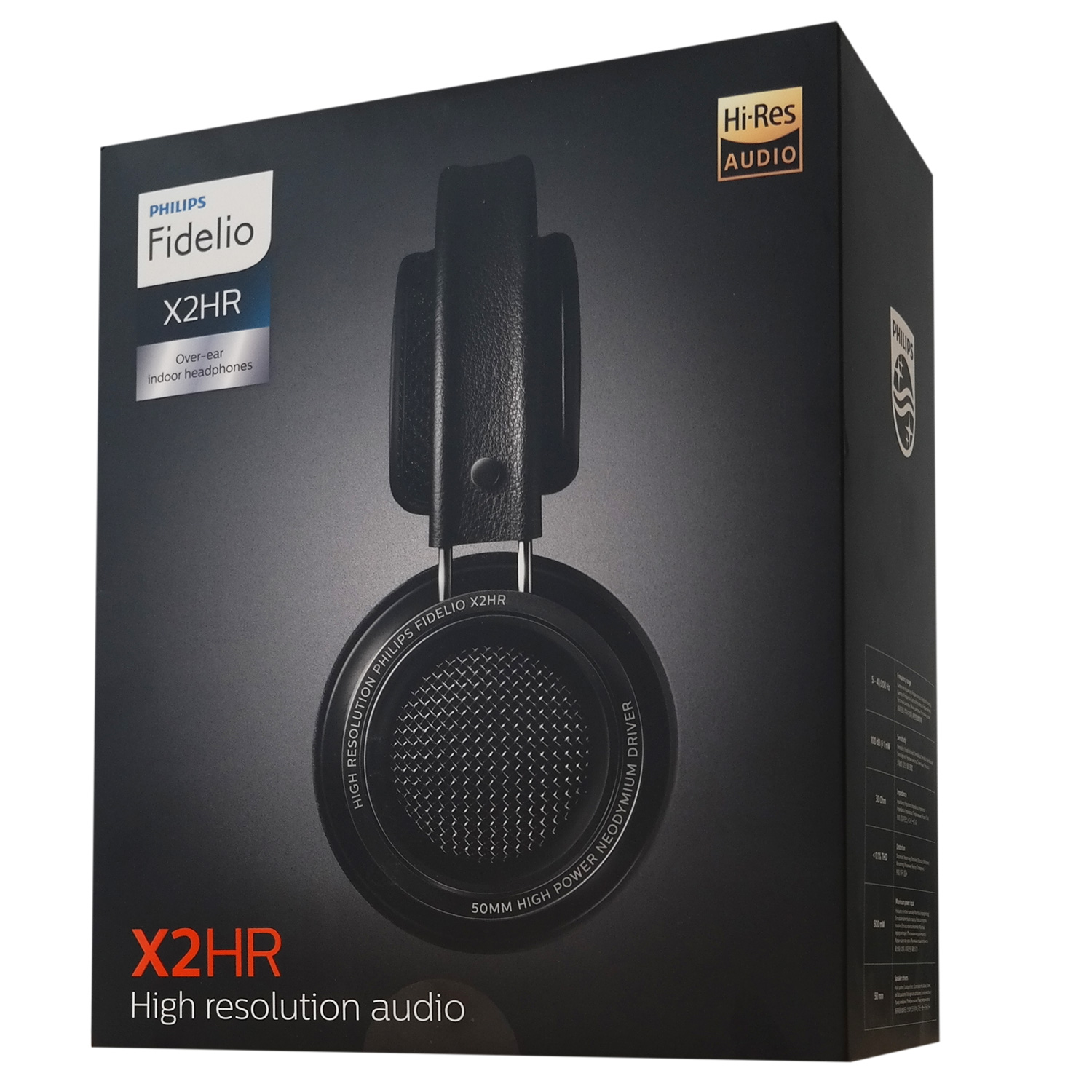 Philips Audio Fidelio X2HR/00 Over-Ear Kopfhörer schwarz