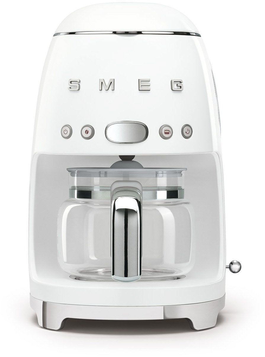 Smeg Filter-Kaffeemaschine 50's Retro Style DCF02WHEU Weiß