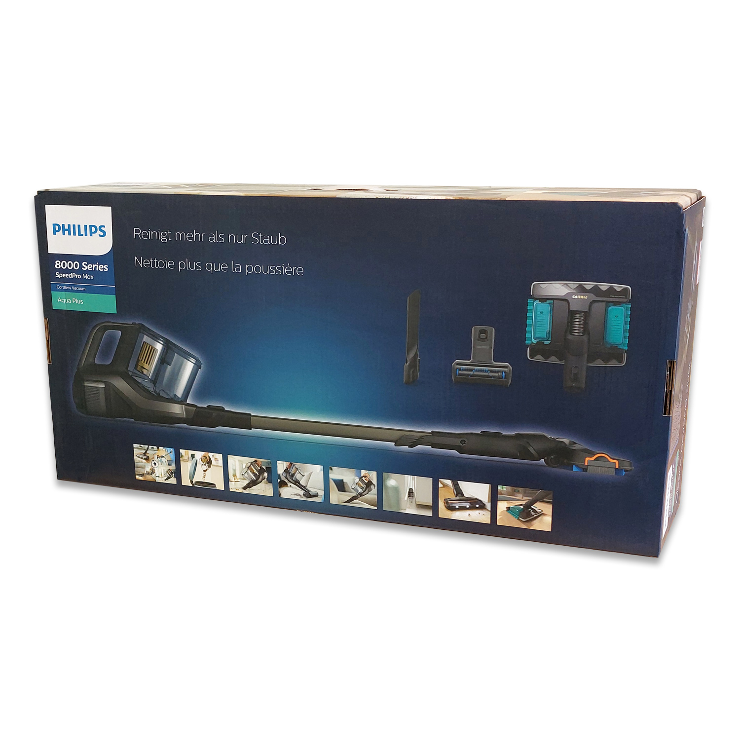 Philips XC8347/01 SpeedPro Max Aqua Plus - kabelloser Staubsauger