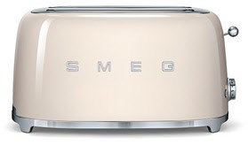 Smeg Toaster 2-Schl. Lang 50's Retro Style TSF02CREU Creme