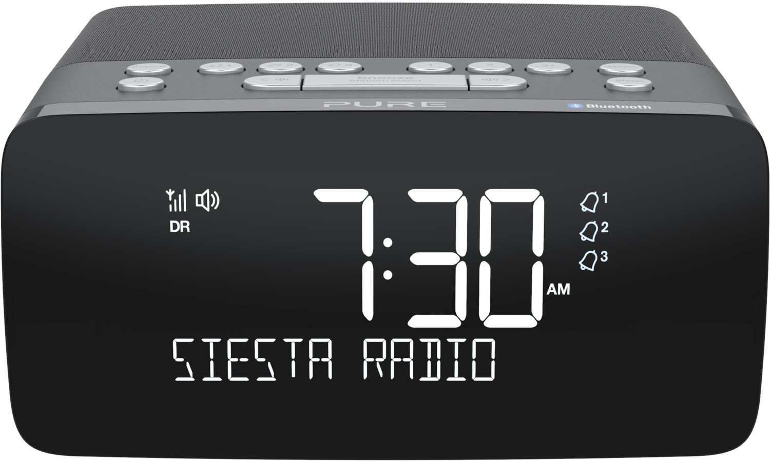 Pure Siesta Charge, DAB+/UKW Radio, graphite