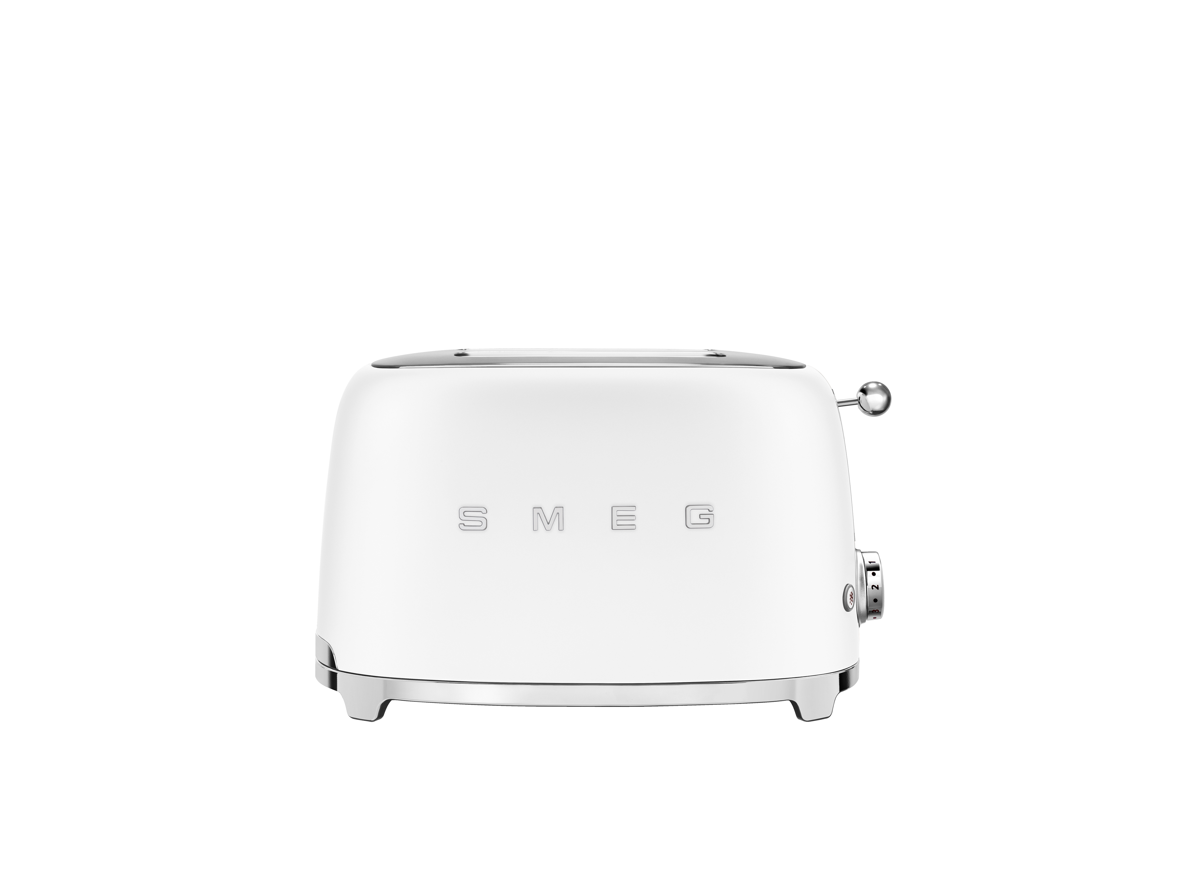 Smeg Toaster 2-Schlitz 50's Retro Style TSF01WHMEU Weiß matt