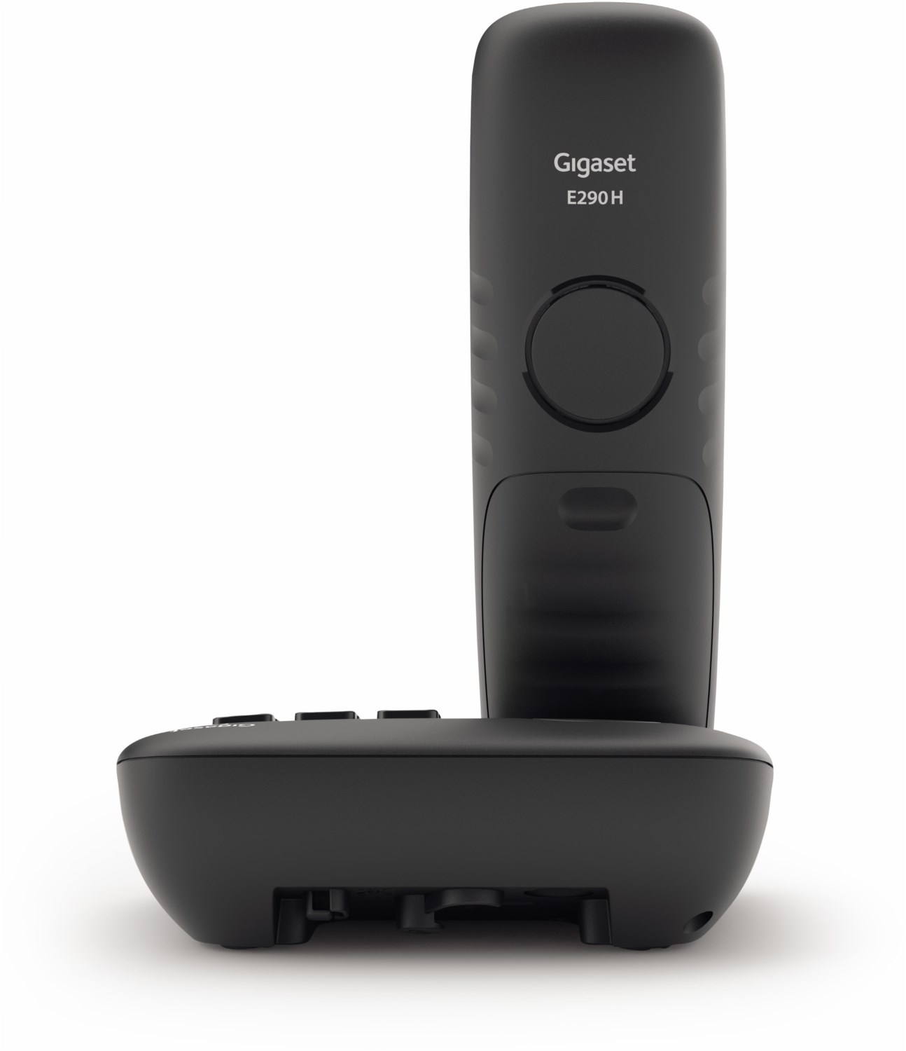 Gigaset E290A schnurloses Senioren-Telefon mit Anrufbeantworter und großen Tasten schwarz