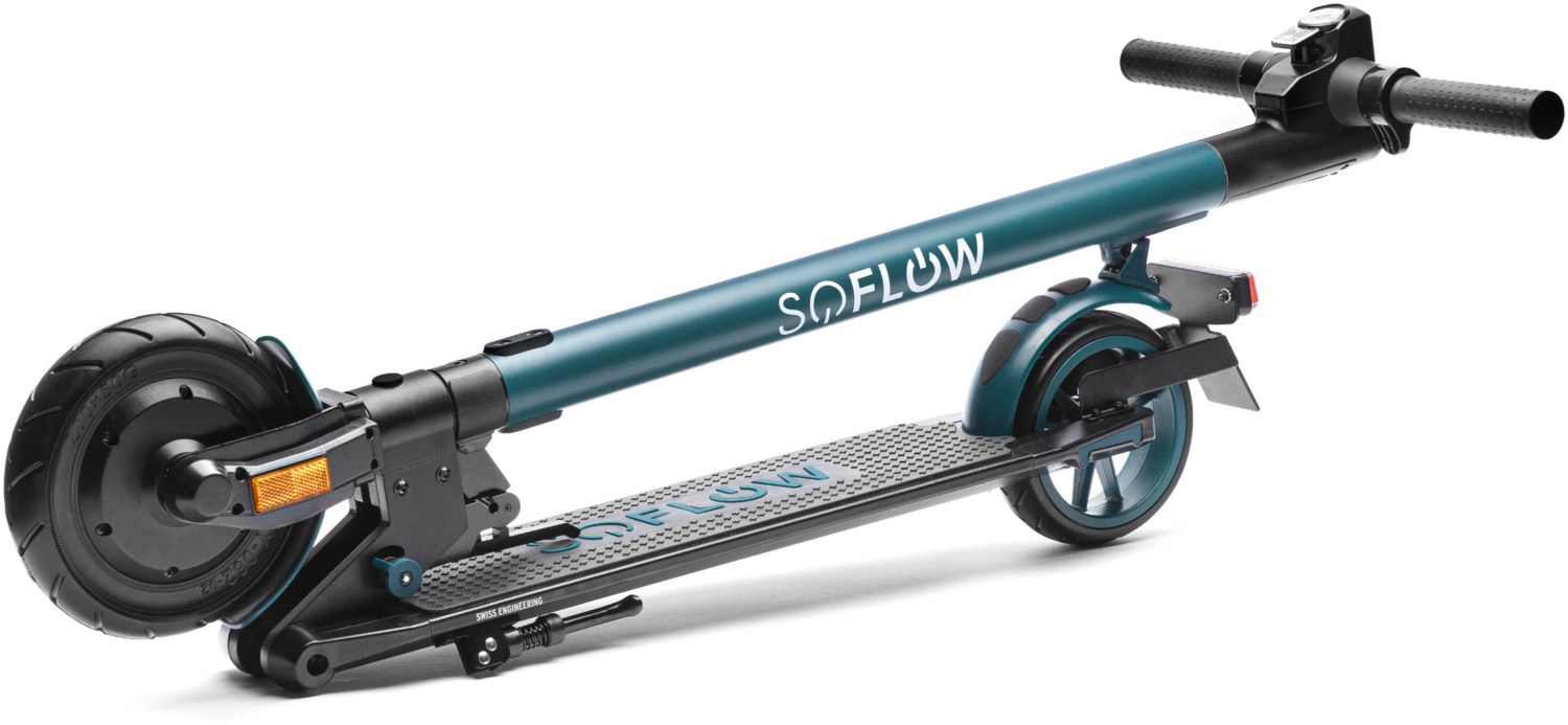 SOFLOW S01 E-Scooter black/green