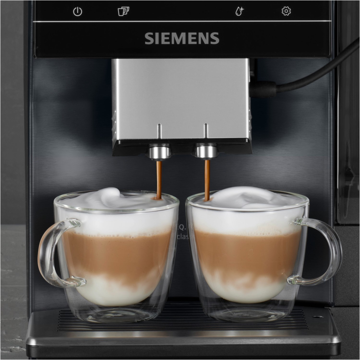 Siemens EQ 700 classic Kaffeevollautomat Morning Haze/Schwarz