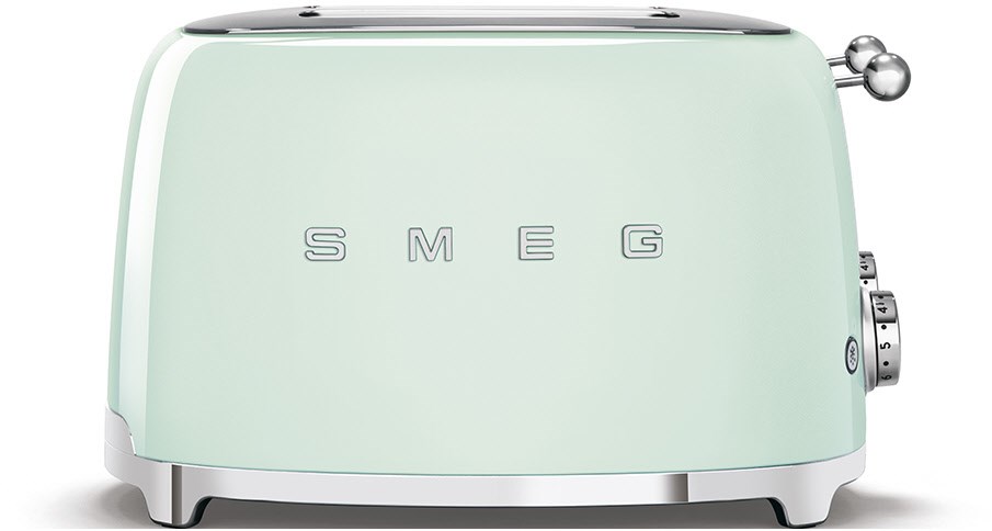 Smeg Toaster 4-Schlitz 50's Retro Style TSF03PGEU Pastellgrün