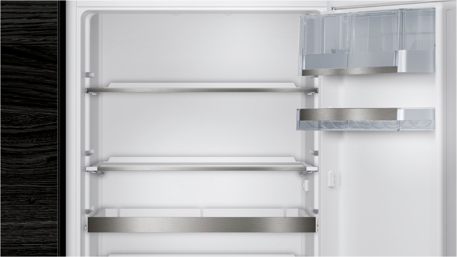 Siemens iQ500 Einbaukühlschrank, Flachscharnier mit Softeinzug