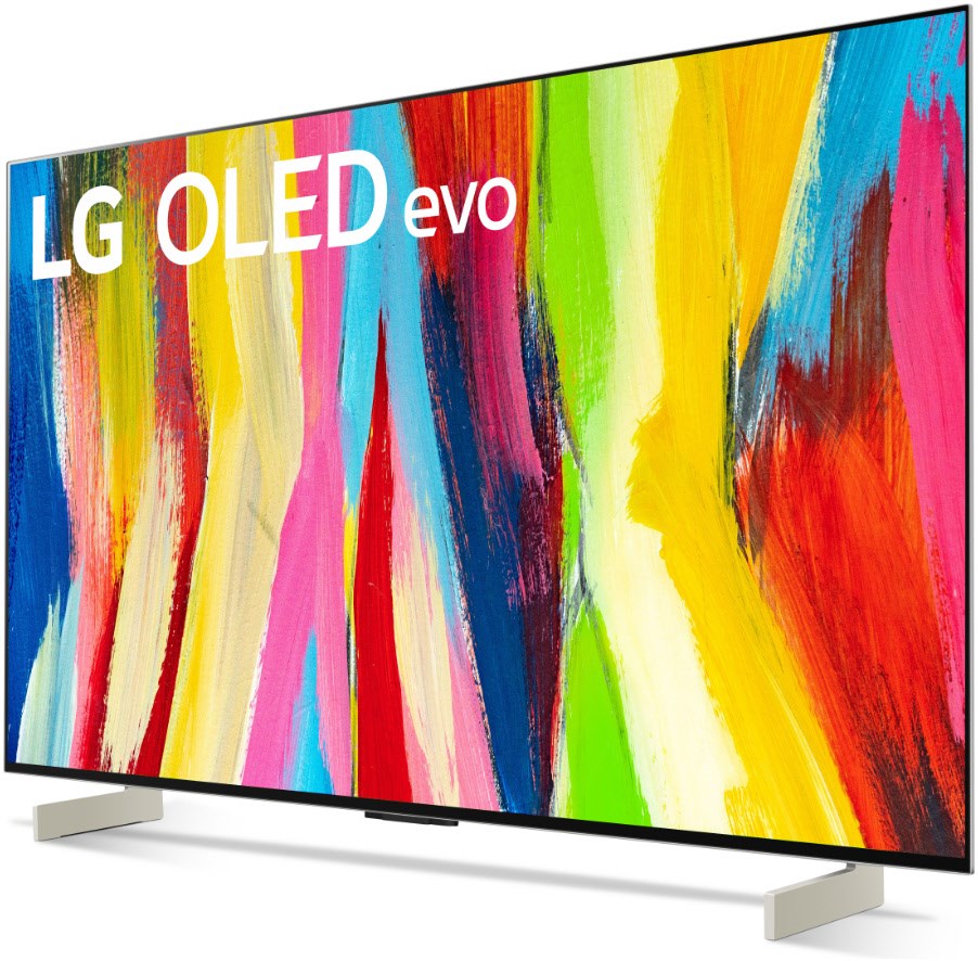 LG 4K OLED evo Smart TV C2 OLED42C29LB 42 Zoll (106 cm) Triple Tuner schwarz