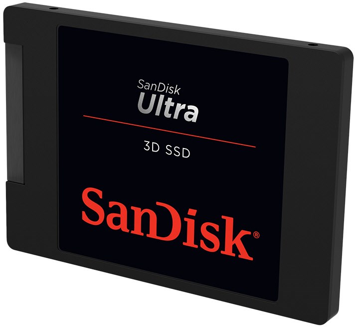 SanDisk Ultra 3D interne SSD 1TB SATA III 2,5 Zoll bis zu 560 MB/Sek.