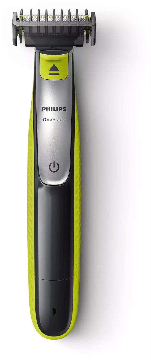 Philips OneBlade QP2630/30 Face + Body elektrischer Rasierer schwarz/gelb