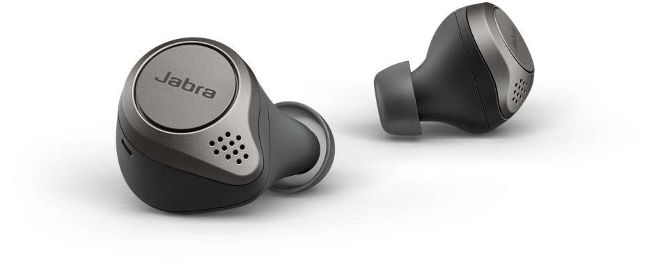 Jabra Elite 75t True Wireless Bluetooth Kopfhörer titanium black