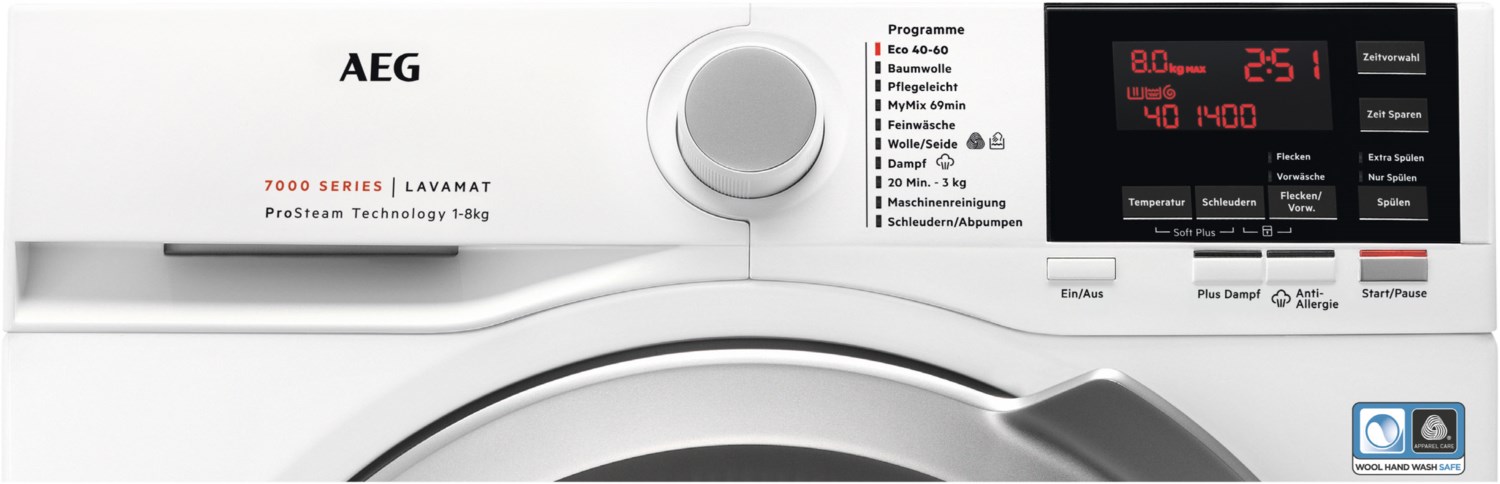 AEG Lavamat Waschmaschine 8 kg 1400 U/min.