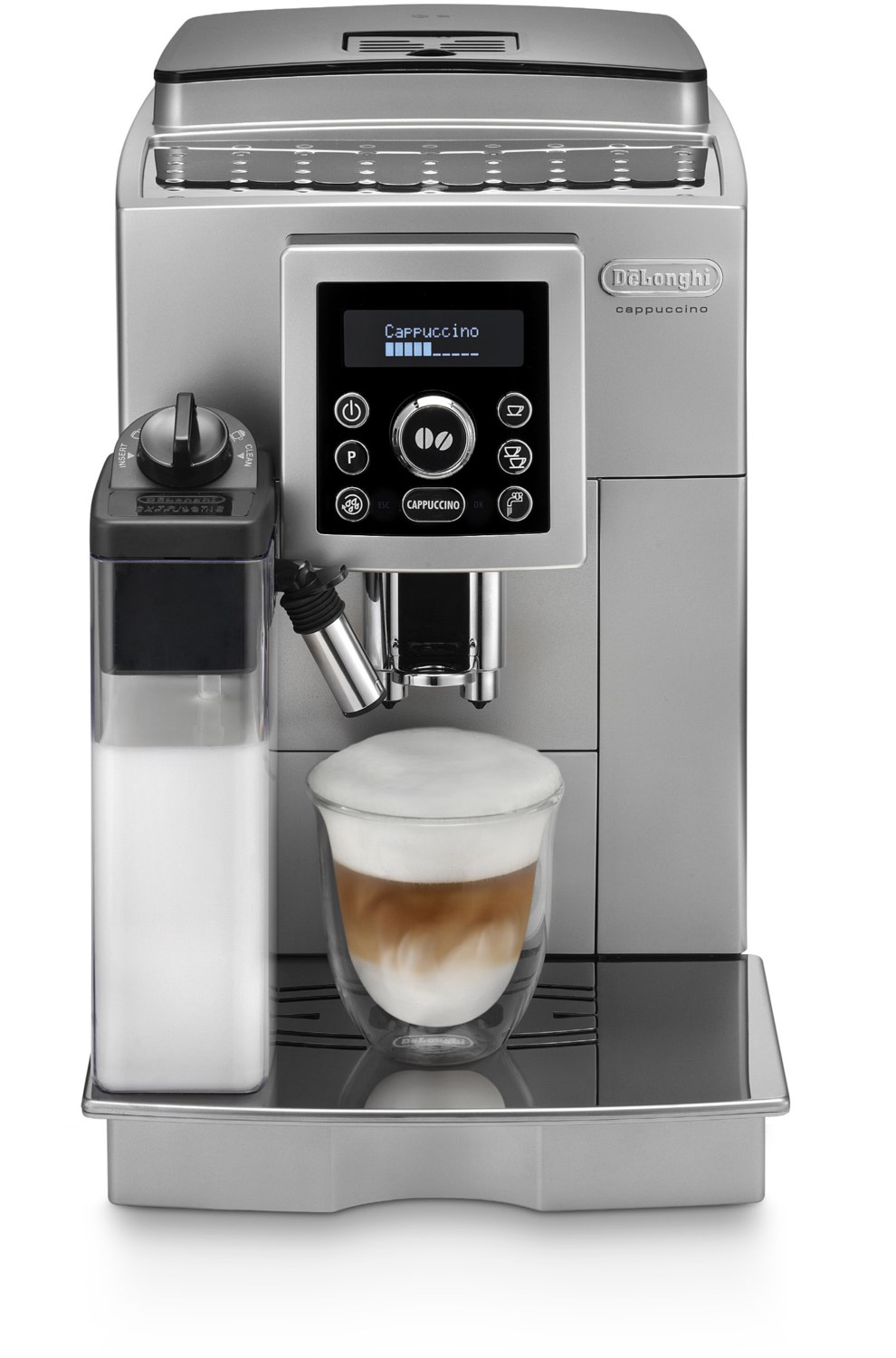 DeLonghi ECAM 23.466.S Cappuccino Kaffeevollautomat silber