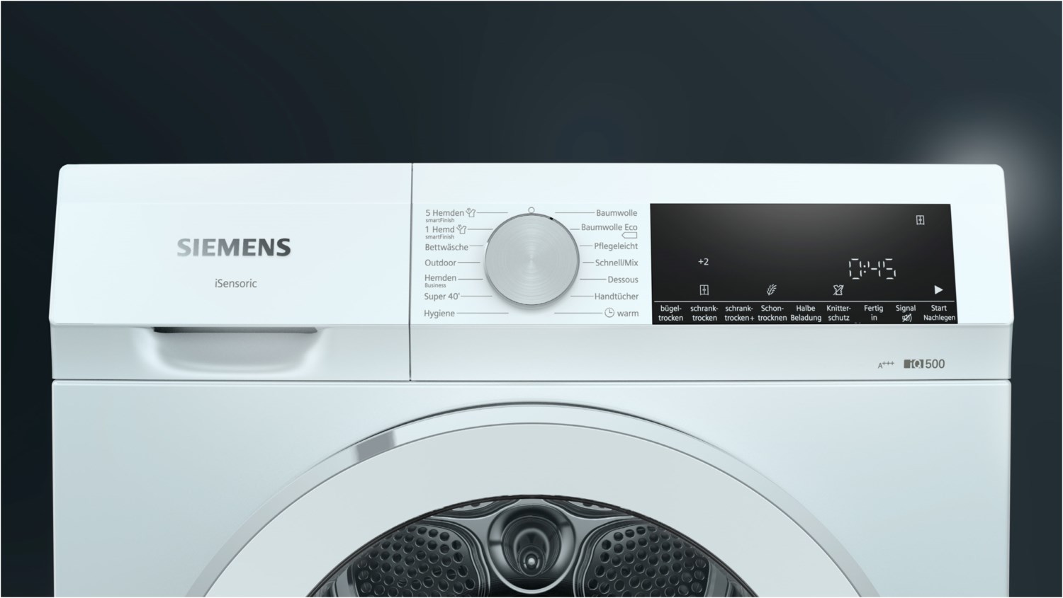 Siemens iQ500 Wärmepumpen-Trockner 8 kg
