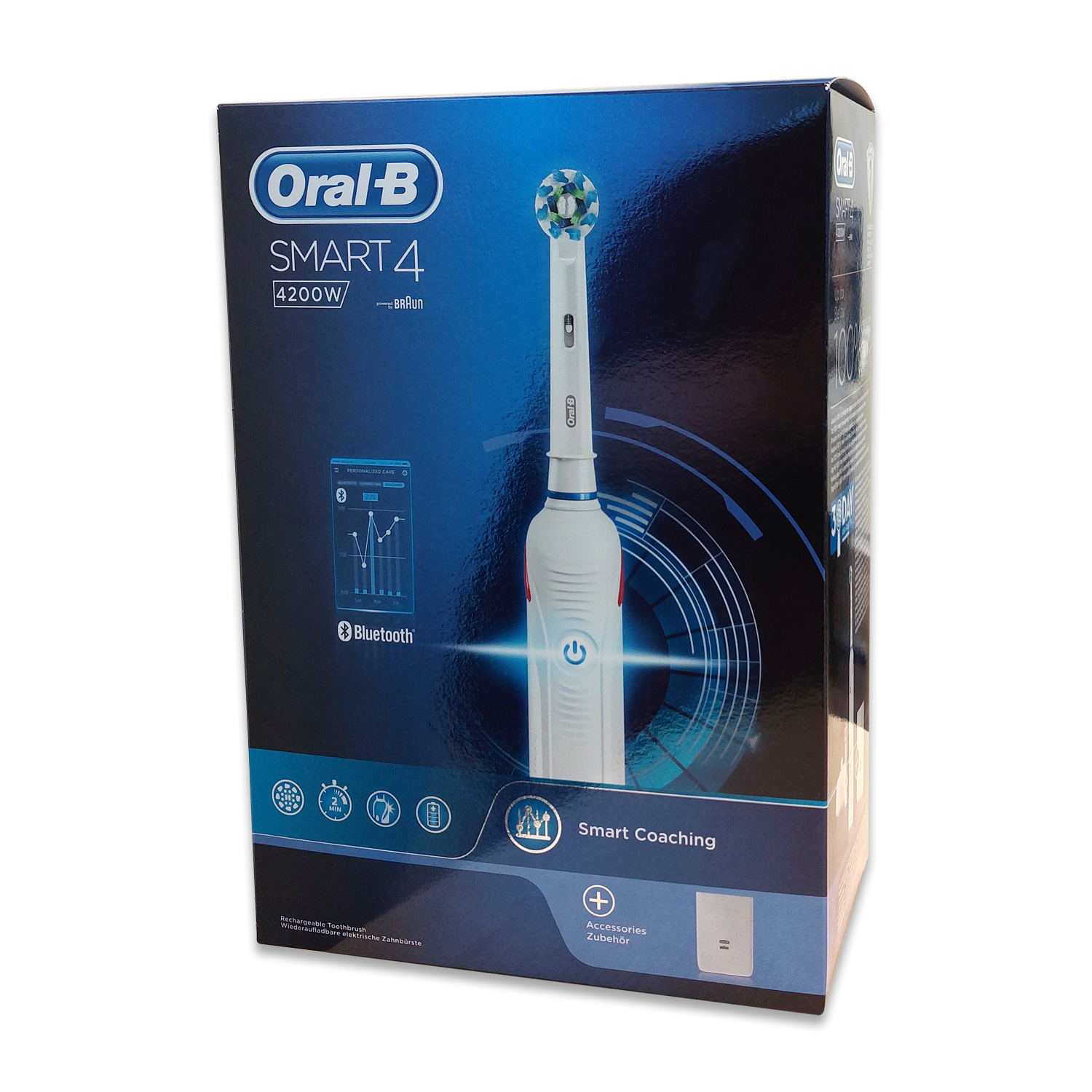 Braun Oral-B Power Smart 4200W Elektrische Zahnbürste weiß