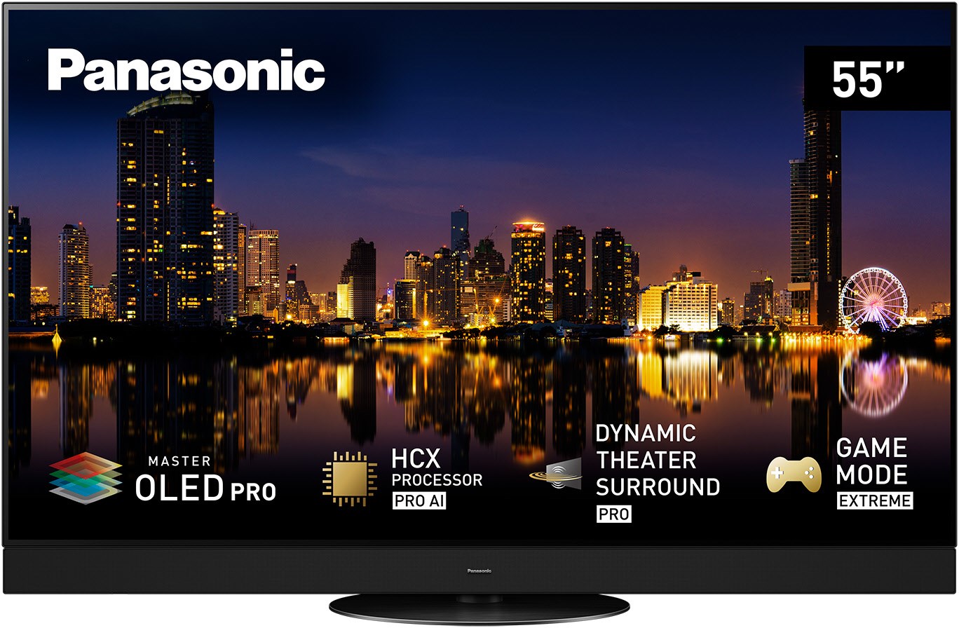 Panasonic 55 Zoll (139 cm) UHD Master OLED PRO Smart-TV schwarz