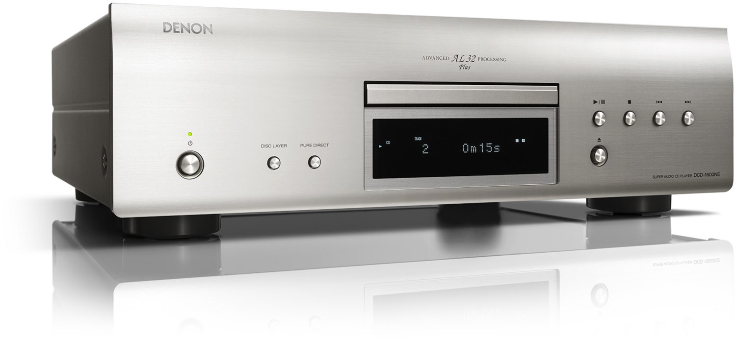 Denon DCD-1600NE CD-Player, silber