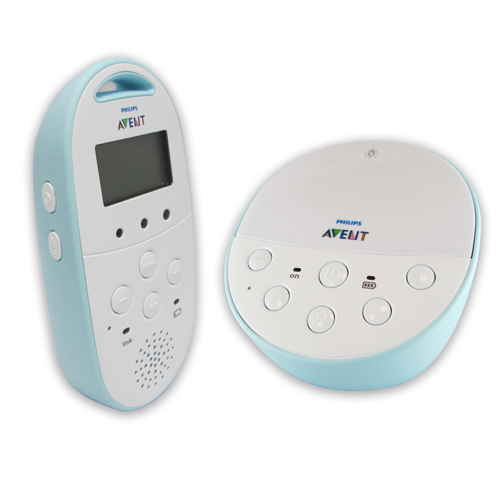Philips Avent SCD 560/00 DECT Babyphone hellblau/weiß