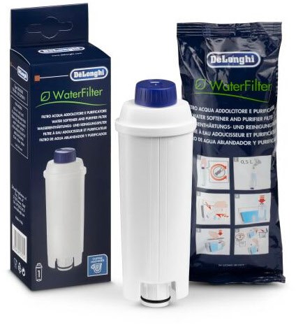 DeLonghi Wasserfilter für Kaffeemaschine DLS C002 weiss