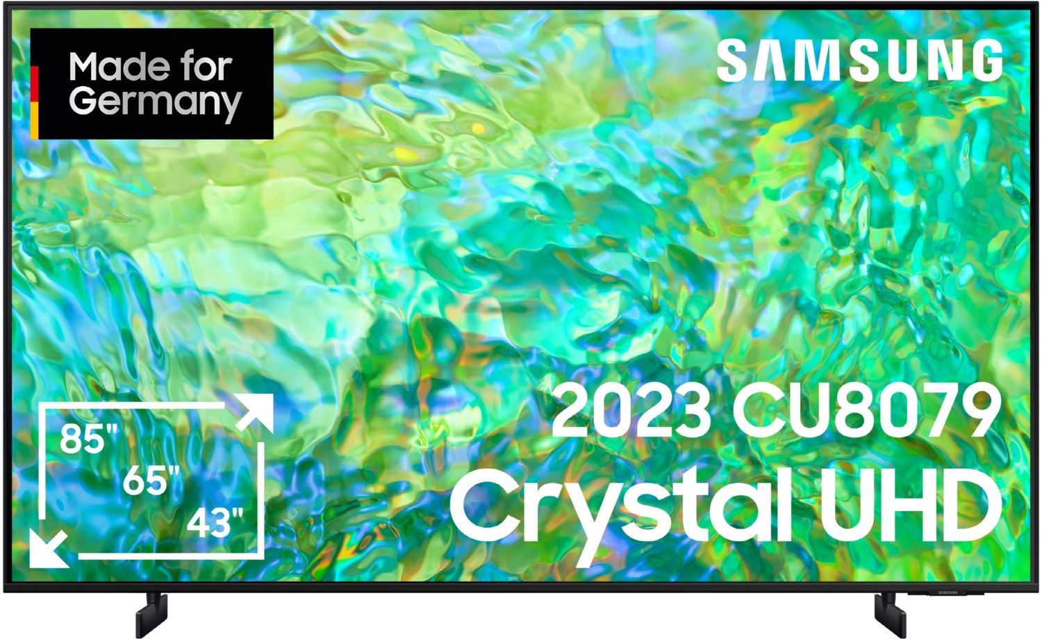 Samsung QLED-TV Crystal UHD 50 Zoll (125 cm) 4K schwarz