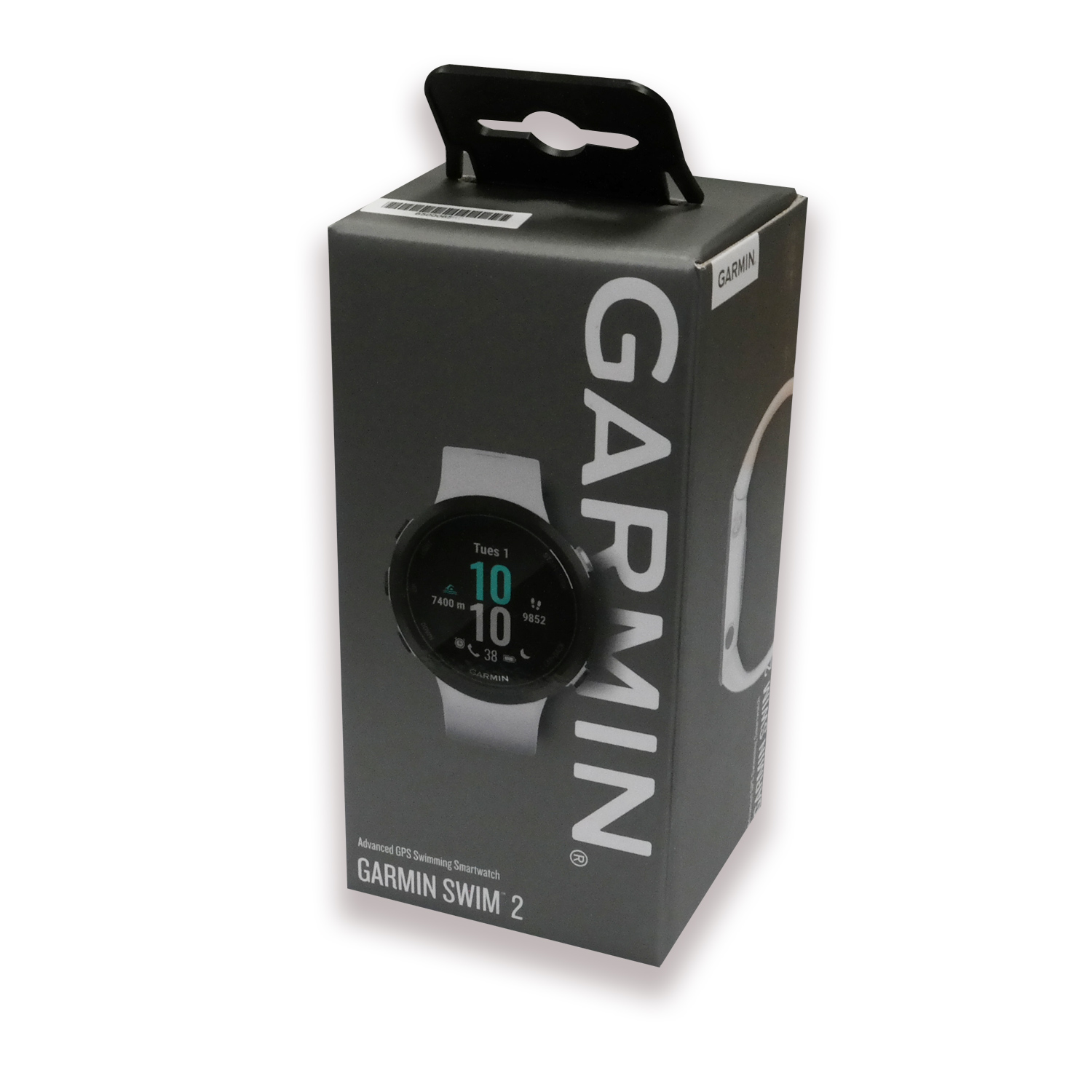 Garmin Swim 2 GPS-Schwimmuhr mit Herzfrequenzmessung unter Wasser weiß