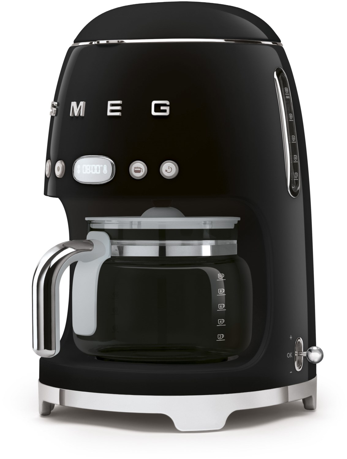 Smeg Filter-Kaffeemaschine 50's Retro Style DCF02BLEU Schwarz