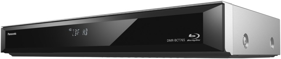 Panasonic DMR-BCT765EG Blu-Ray Recorder 500GB 2x DVB-C silber/schwarz