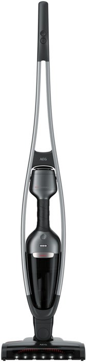AEG QX9-1-ANIM 2in1 Akku-Staubsauger mit Beleuchtung shale grey