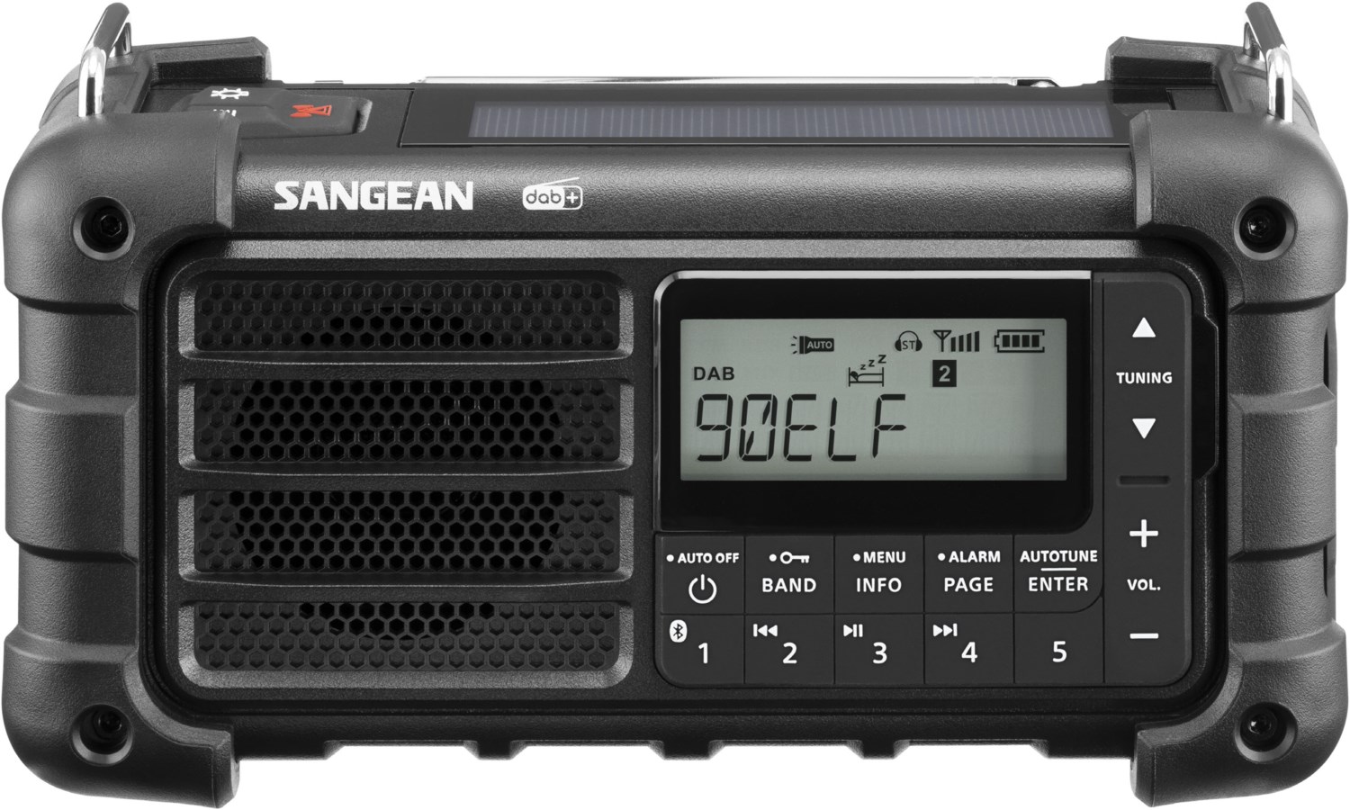 Sangean MMR-99 DAB Outdoor Radio DAB+ FM UKW Midnight Black