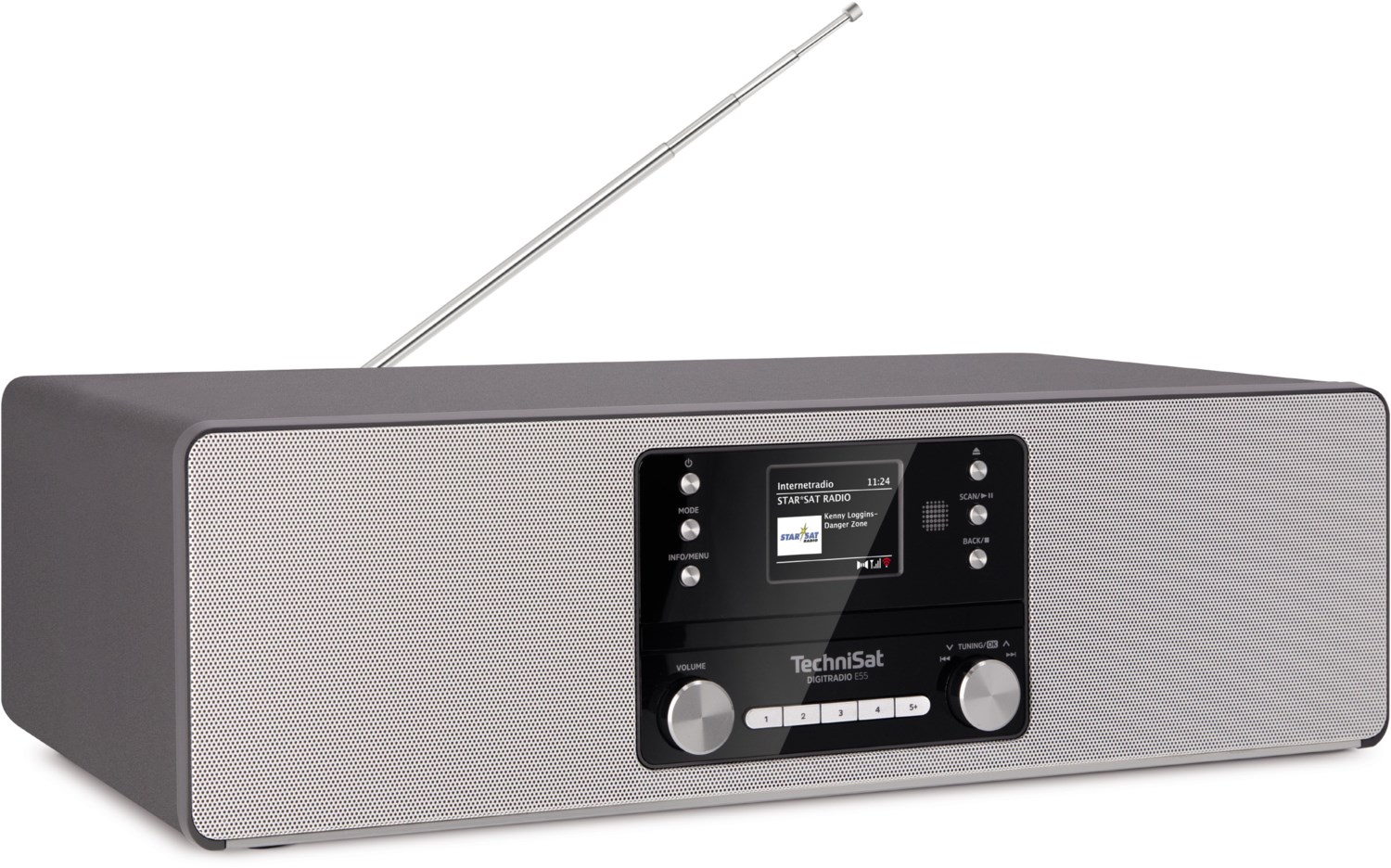 TechniSat DigitRadio E55 DAB+ Radio mit CD-Player
