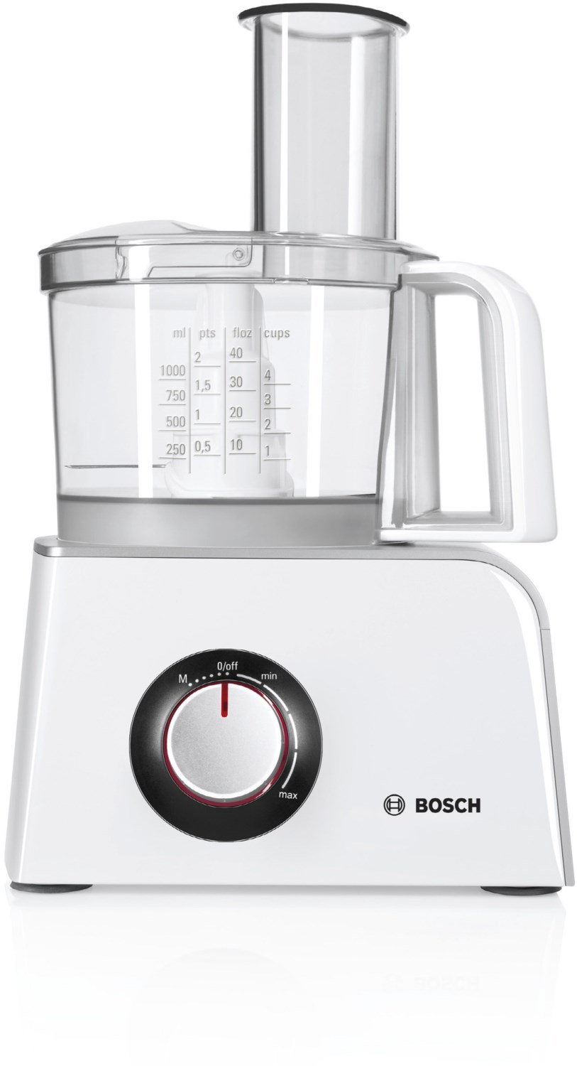 Bosch MCM4 Kompakt-Küchenmaschine Styline weiß/grau