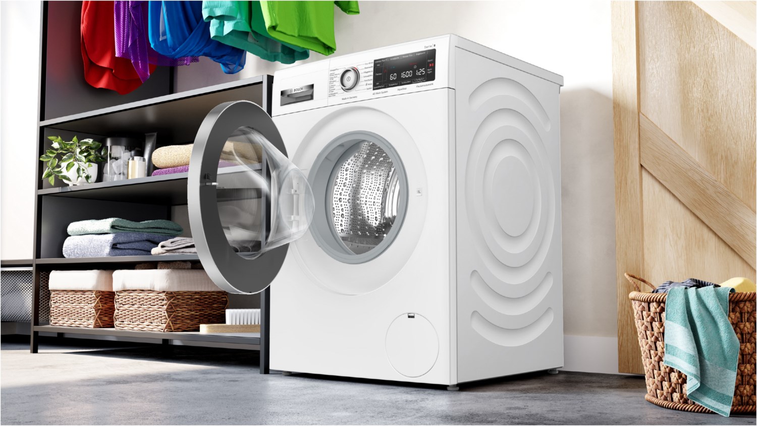 Bosch Serie 8 Waschmaschine 9 kg 1400 U/min.